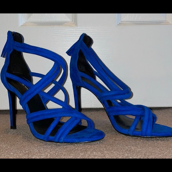 Zara Shoes - Royal blue heels